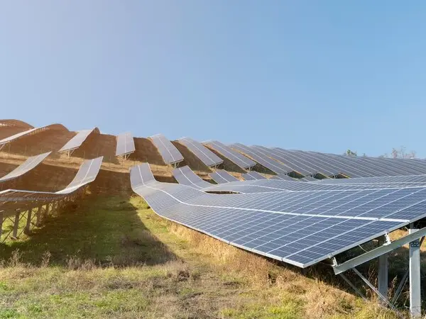 Solar panel installation in Banka, Bihar