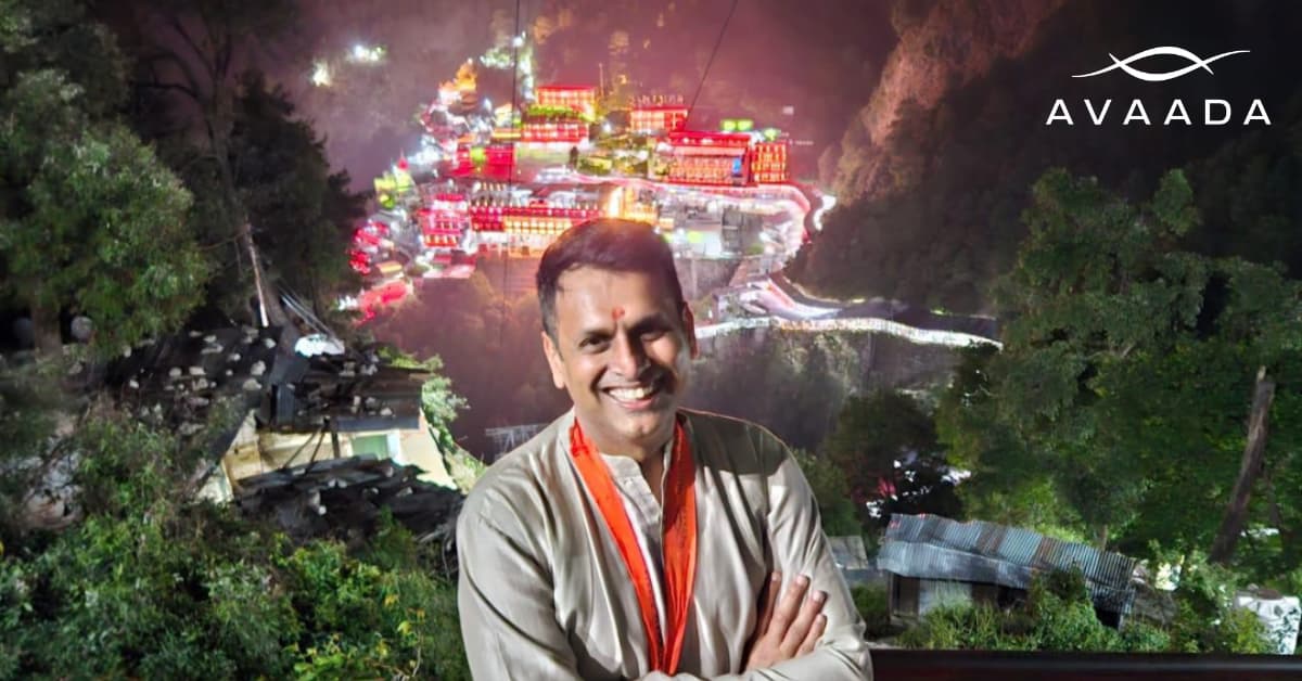Vineet Mittal visiting Mata Vaishno Devi