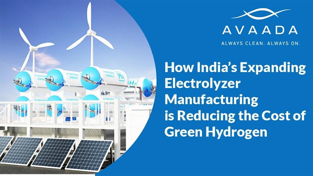 Electrolyzer Manufacturers in India - Avaada