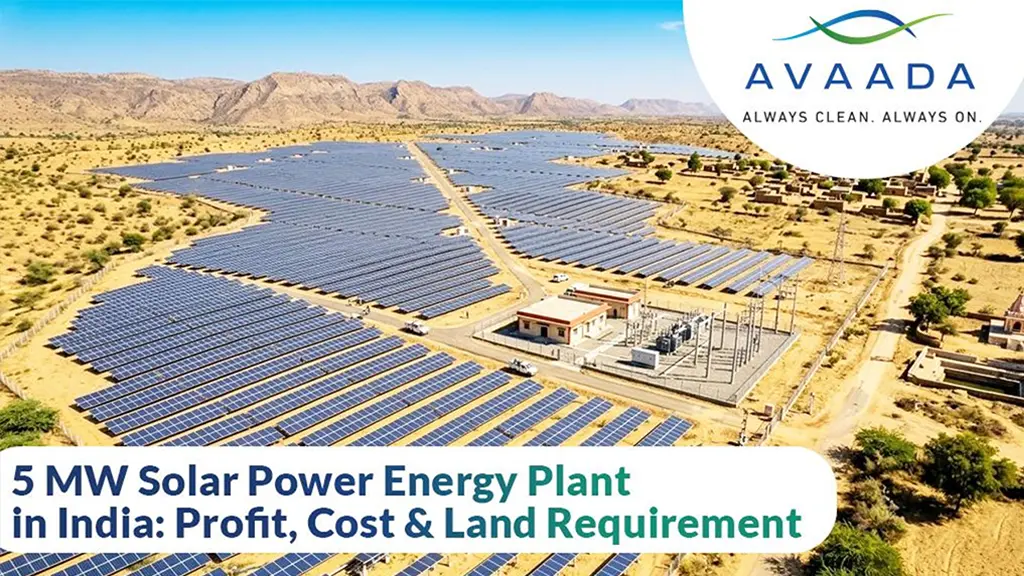 5 MW Solar Power Energy Plant in India - Avaada