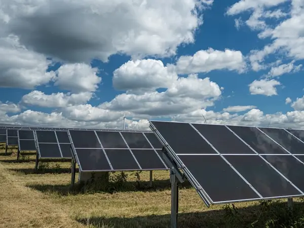 Solar panel installation at Soyegaon