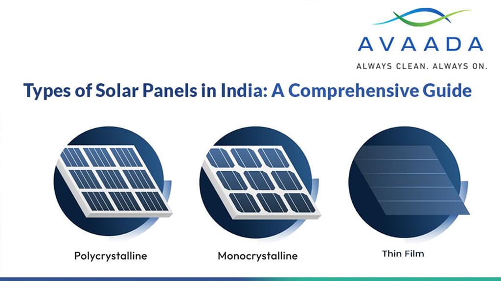 Types of Solar Panels in India - Avaada