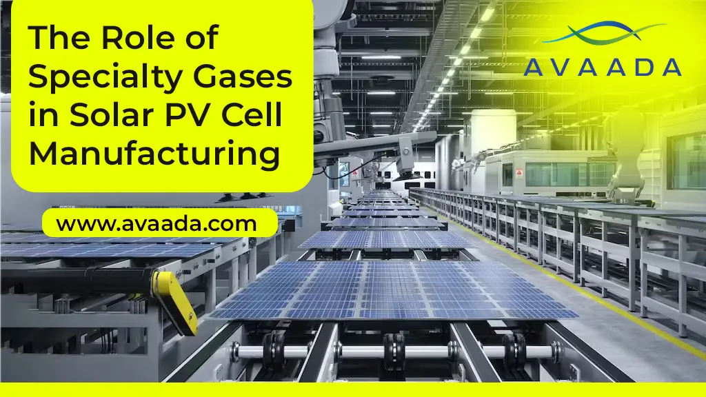 specialty gases in solar pv cell